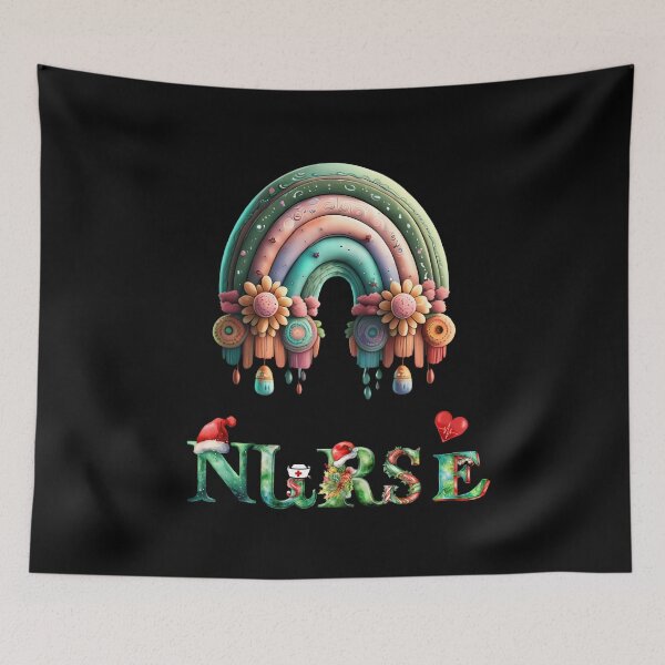 Item preview, Thank you and Merry Christmas To The Nurses designed and sold by LovelyHappyGift.