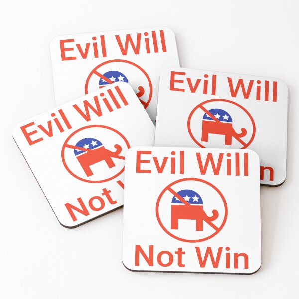 Item preview, Evil will not win  designed and sold by Rachel the Artist .