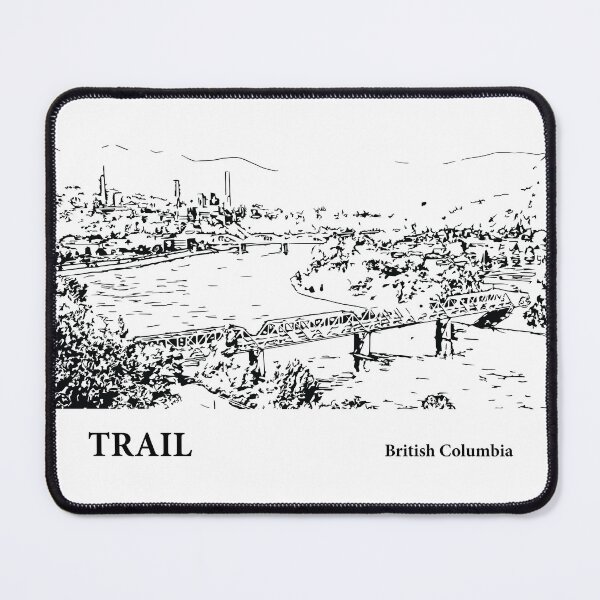 Item preview, Trail British Columbia designed and sold by Lakeric Cityscapes.