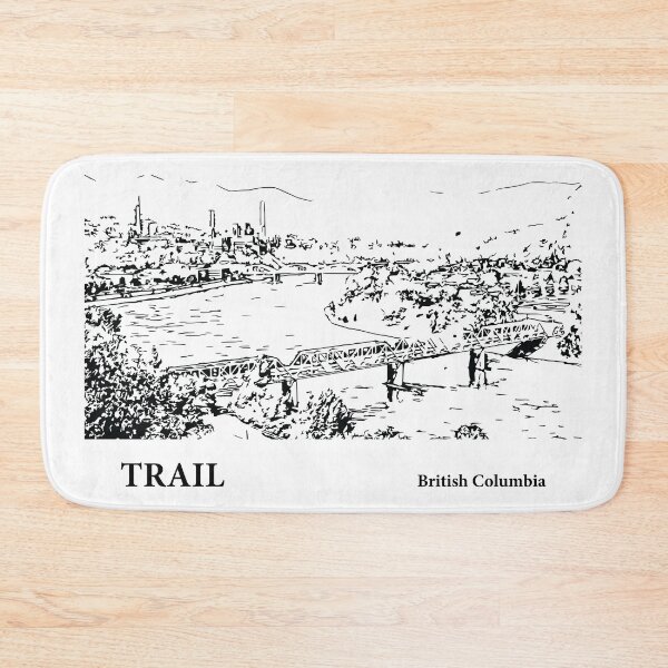 Item preview, Trail British Columbia designed and sold by Lakeric Cityscapes.