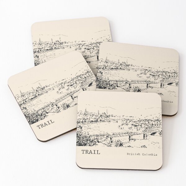 Item preview, Trail British Columbia designed and sold by Lakeric Cityscapes.