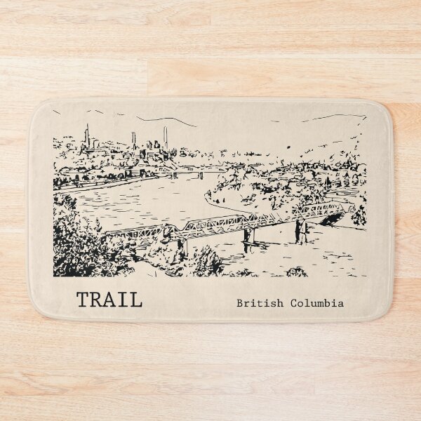 Item preview, Trail British Columbia designed and sold by Lakeric Cityscapes.
