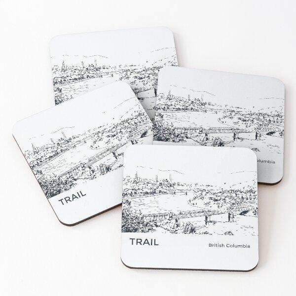 Item preview, Trail British Columbia designed and sold by Lakeric Cityscapes.