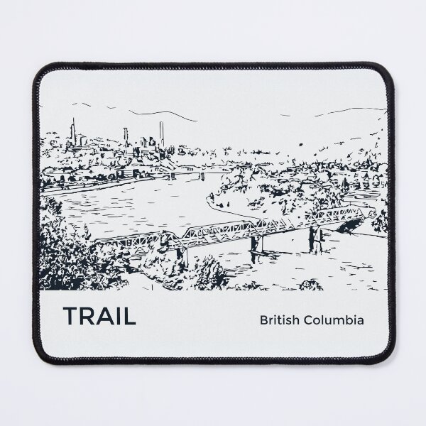 Item preview, Trail British Columbia designed and sold by Lakeric Cityscapes.