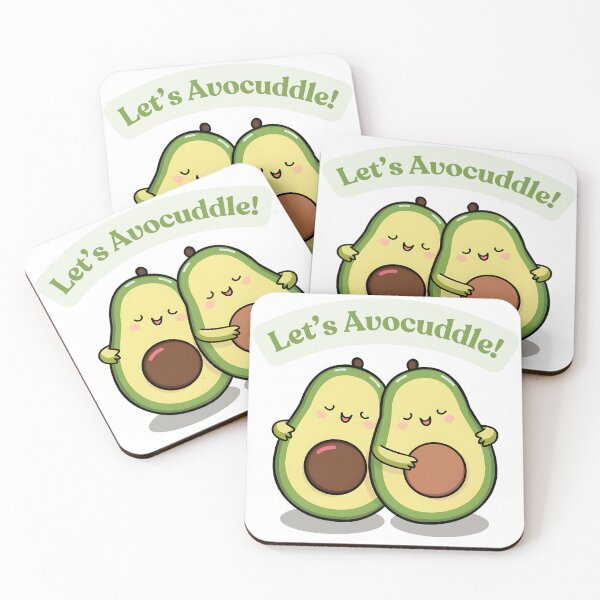 Item preview, Let's Avocuddle Pun designed and sold by ashley4356.