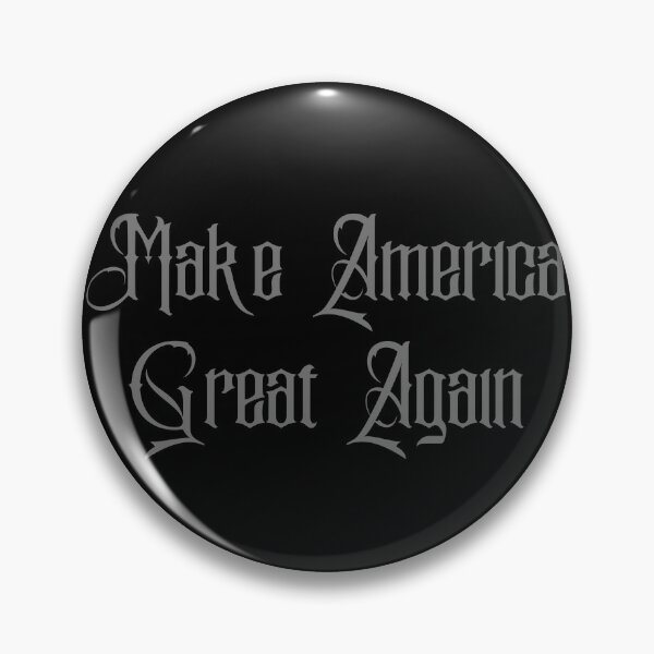 Item preview, Dark Gothic MAGA  Version 1 - Grey Text designed and sold by TheKnightWriter.