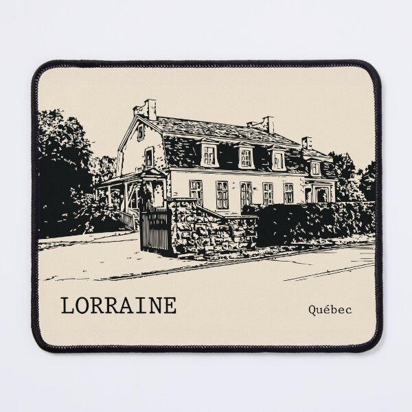 Item preview, Lorraine Québec designed and sold by Lakeric Cityscapes.