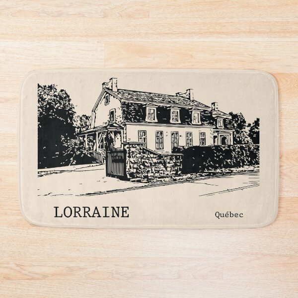 Item preview, Lorraine Québec designed and sold by Lakeric Cityscapes.