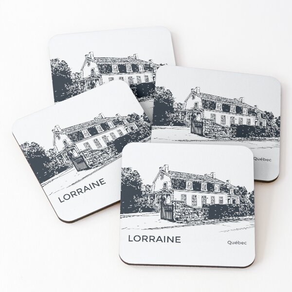 Item preview, Lorraine Québec designed and sold by Lakeric Cityscapes.