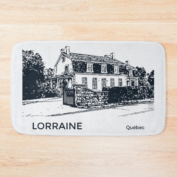 Item preview, Lorraine Québec designed and sold by Lakeric Cityscapes.