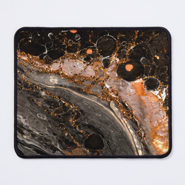 Item preview, Volcanic Gold: Fiery Marble Abstract designed and sold by Ladyfyre.