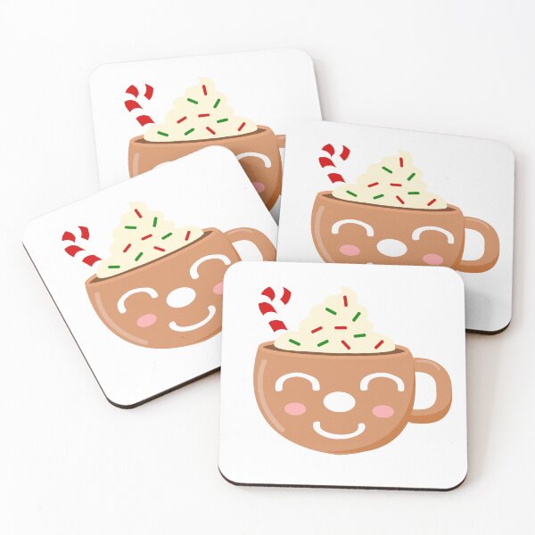 Item preview, Cozy Cute Cup of Candy Cane Gingerbread Coco designed and sold by HarveyHandcraftsandDesigns.