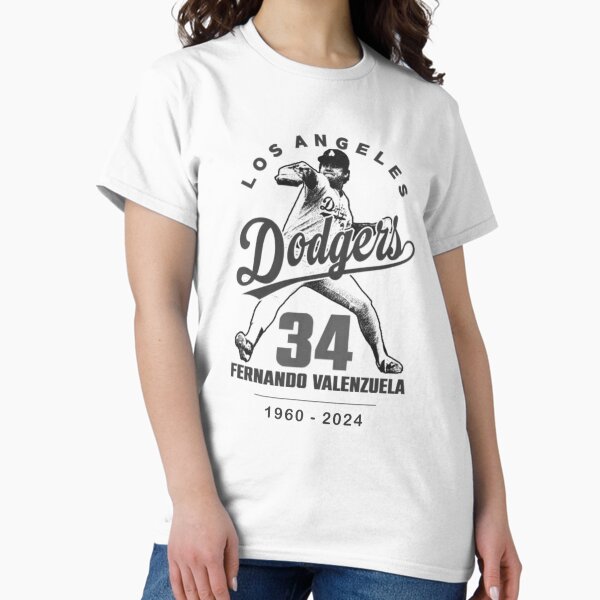 Vista previa del artículo con la obra «Descanse en paz Fernando Valenzuela 1960 - 2024», diseñado y vendido por ofqoumde1.