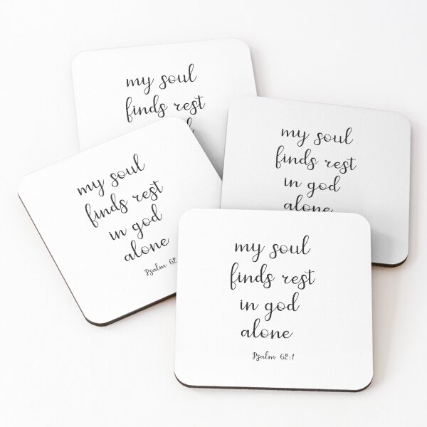 Item preview, Bible Verse - Psalm 62:1 designed and sold by corbrand.
