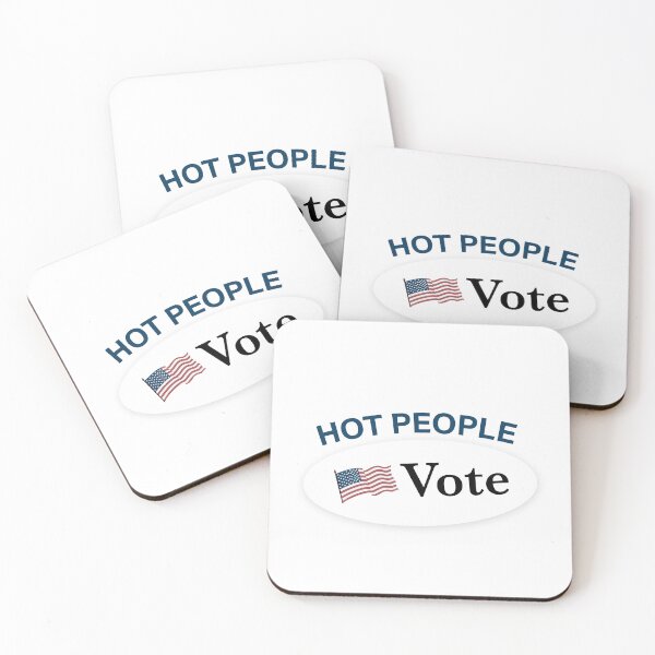 Item preview, Hot People Vote designed and sold by rachgoodman21.