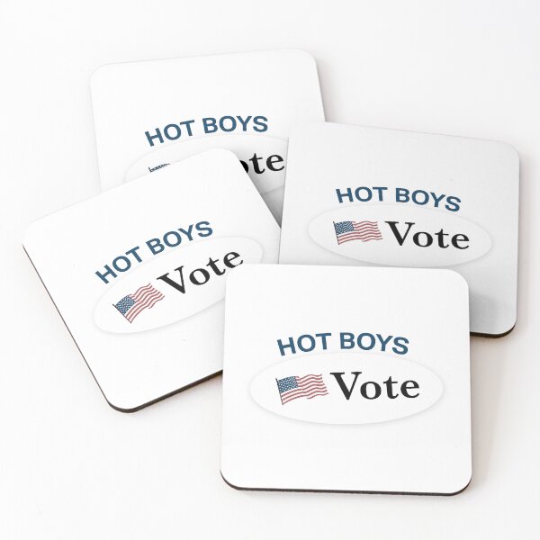 Item preview, Hot Boys Vote designed and sold by rachgoodman21.