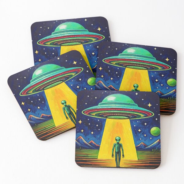 Item preview, UFO Alien designed and sold by ArtFactoryAI.