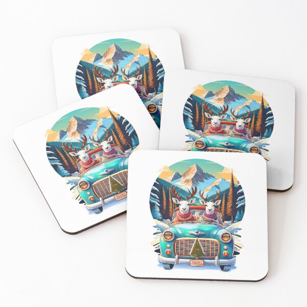 Item preview, Reindeer Roadtrip designed and sold by HexOne.
