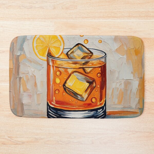 Artikelvorschau, Whisky Cocktail entworfen und verkauft von ArtFactoryAI.