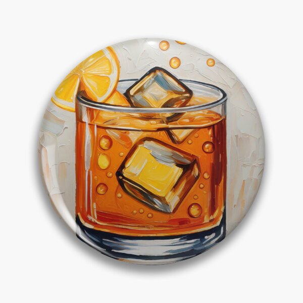 Artikelvorschau, Whisky Cocktail entworfen und verkauft von ArtFactoryAI.