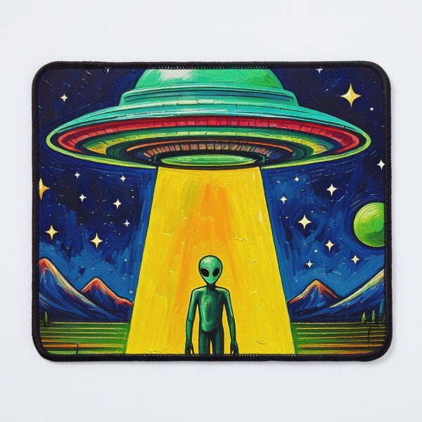 Item preview, UFO Alien designed and sold by ArtFactoryAI.
