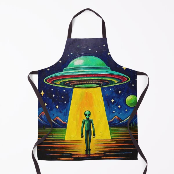 Item preview, UFO Alien designed and sold by ArtFactoryAI.