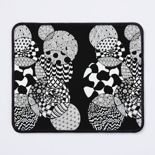 Item preview, Zentangle Overlapping Circles designed and sold by SavannaHandmade.