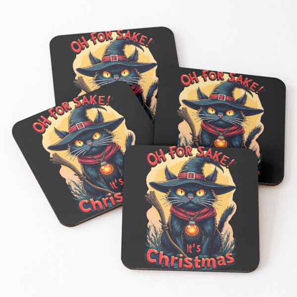 Item preview, Crazy Cat Lady: Oh for sake! it's christmas designed and sold by blackbean21.