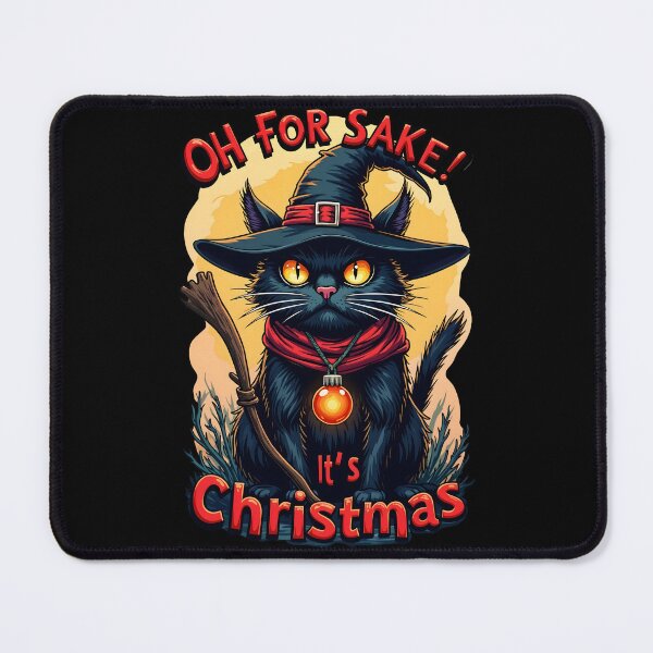 Item preview, Crazy Cat Lady: Oh for sake! it's christmas designed and sold by blackbean21.