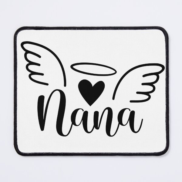 Item preview, Nana with angel wings and a heart designed and sold by Bdgatewood5.
