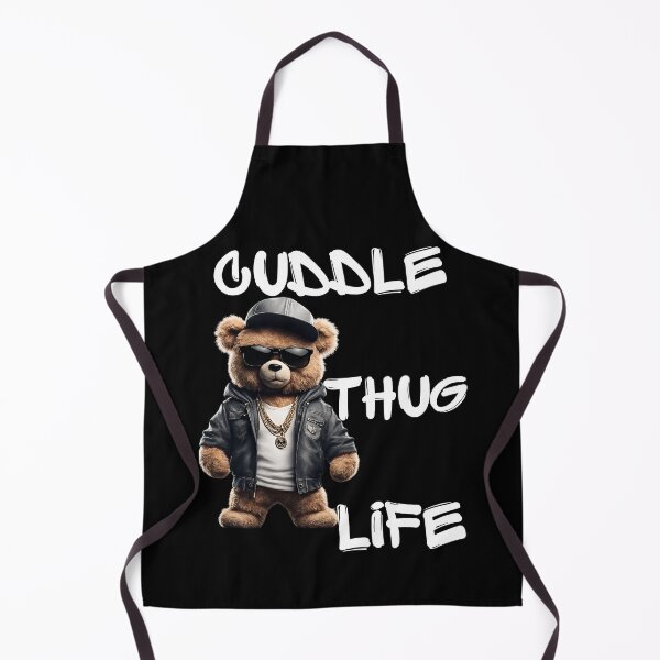 Item preview, Funny Cuddle Thug Life Teddy Bear - Hip-Hop Plush Design designed and sold by Fredster1966.