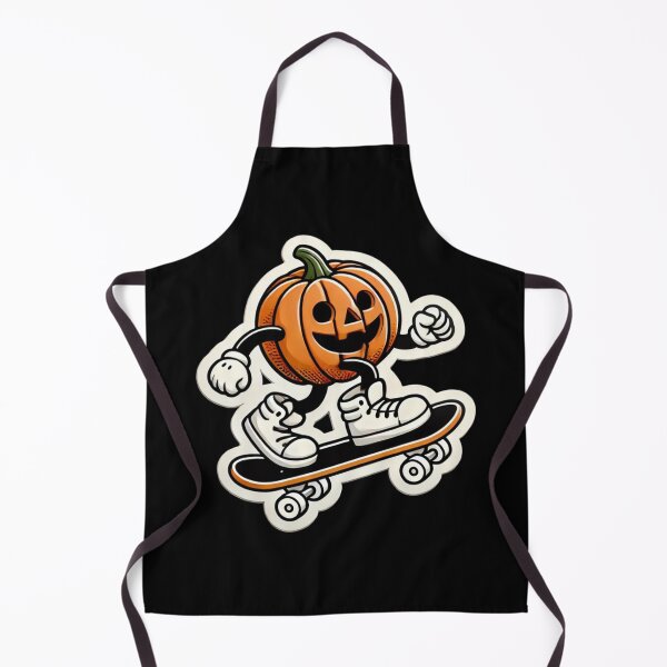 Item preview, Jack O'Lantern on Skateboard designed and sold by PinUpPizzazz.