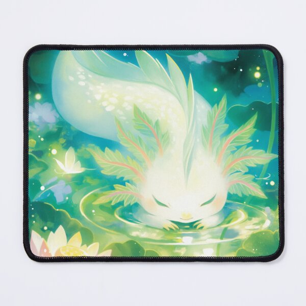Item preview, Axolotl Floral Oasis designed and sold by AshiraCreations.