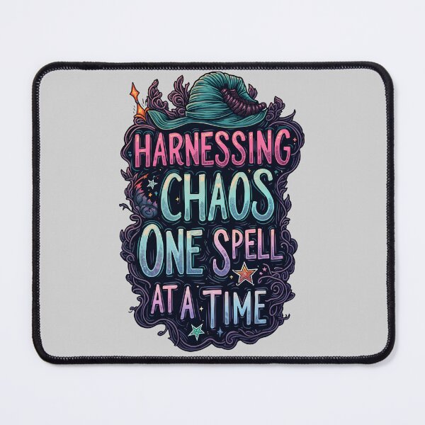 Item preview, Harnessing chaos one spell at a time designed and sold by blackbean21.