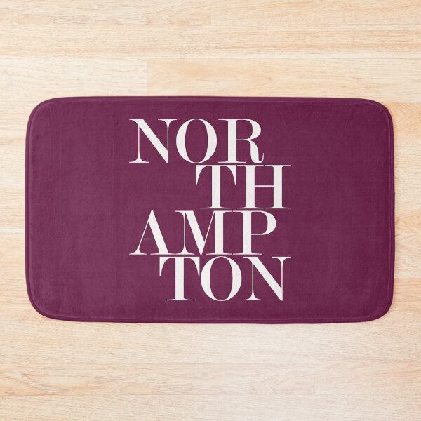 Item preview, Northampton UK Town Typography Minimalist Artwork designed and sold by kakarikihill.