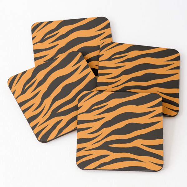 Item preview, Tiger background design illustration designed and sold by Beerich888.