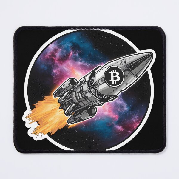 Item preview, Bitcoin Surge Rising in the Crypto Market designed and sold by RadDeck.