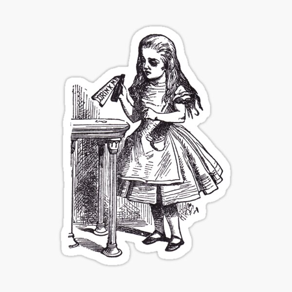 Drink Me Sticker
