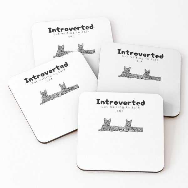 Item preview, Introverted but talk cat designed and sold by Savannahheightz.