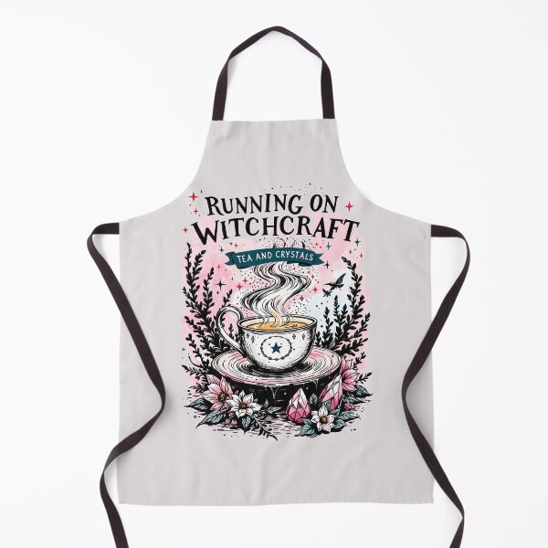 Item preview, Running on witchcraft, tea and crystals designed and sold by blackbean21.