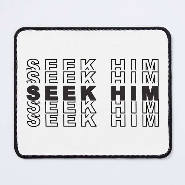 Item preview, Seek Him designed and sold by simplydesignart.