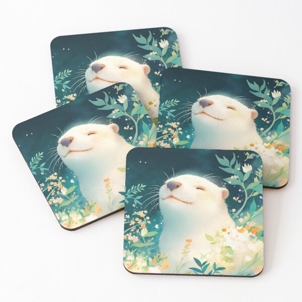 Item preview, Otter Stroll Through the Flowered Canopy designed and sold by AshiraCreations.