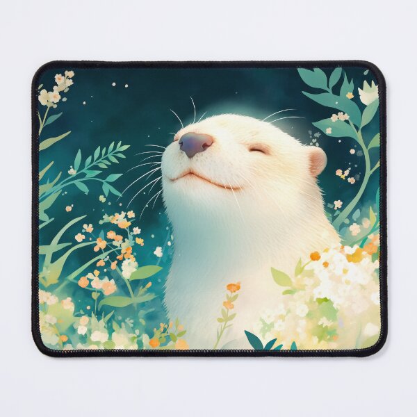 Item preview, Otter Stroll Through the Flowered Canopy designed and sold by AshiraCreations.