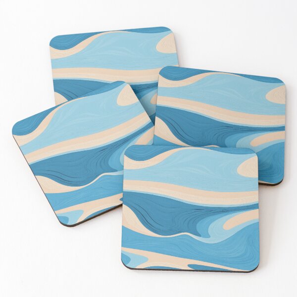 Item preview, Abstract Beach Wave designed and sold by trendspatterns.