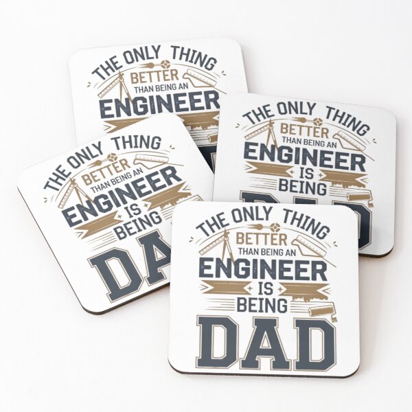 Item preview, Engineer Dad T-Shirt Design – The Only Thing Better Than Being an Engineer Is Being a Dad designed and sold by PrintDesign-Hub.