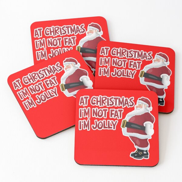 Item preview, At Christmas I’m Not Fat I’m Jolly Design designed and sold by ColesShopp.