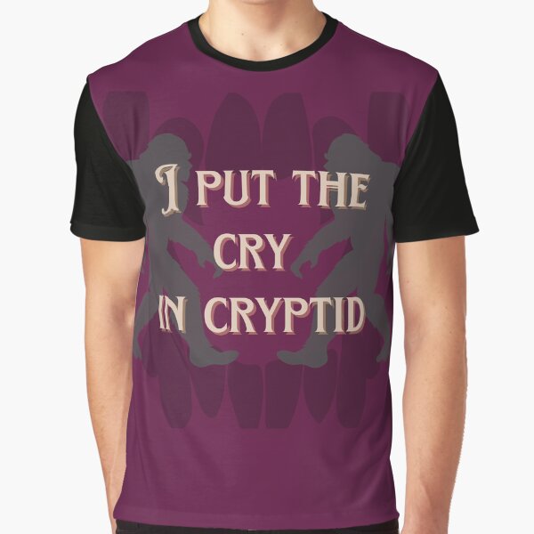 Item preview, I put the cry in cryptid designed and sold by LuckySparkman.