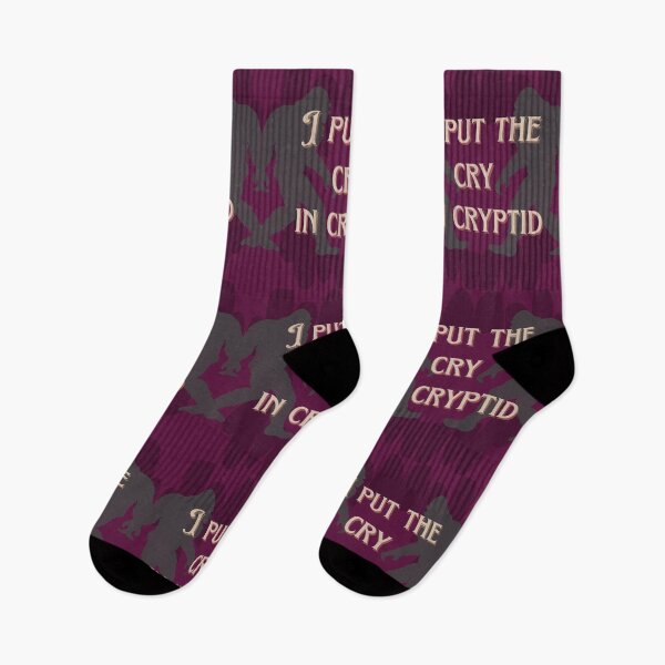 Item preview, I put the cry in cryptid designed and sold by LuckySparkman.