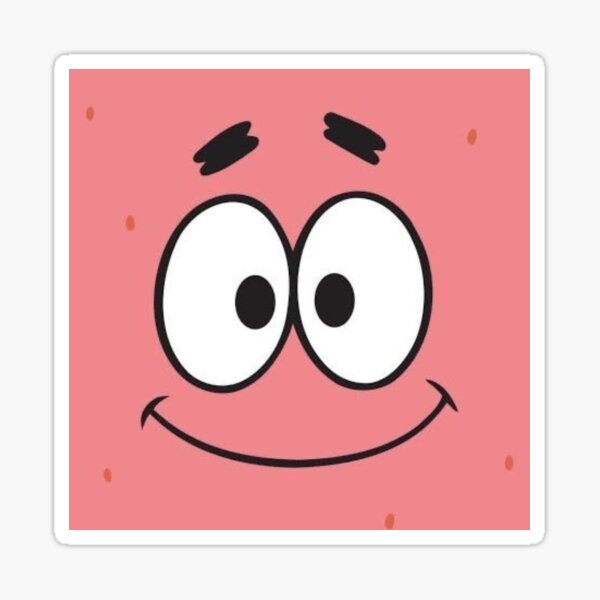 Vista previa del artículo con la obra «Patrick de Bob Esponja», diseñado y vendido por Kiradesigns06.
