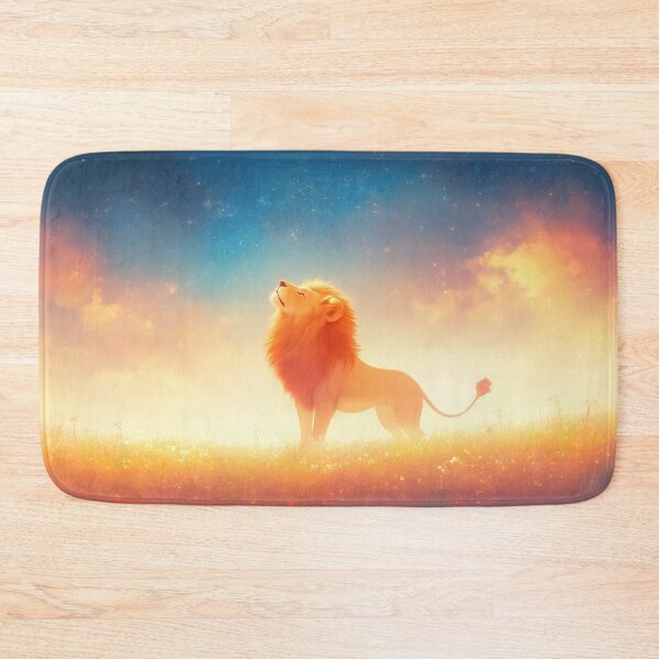 Item preview, Lion Bathed in Sunset Embrace designed and sold by AshiraCreations.